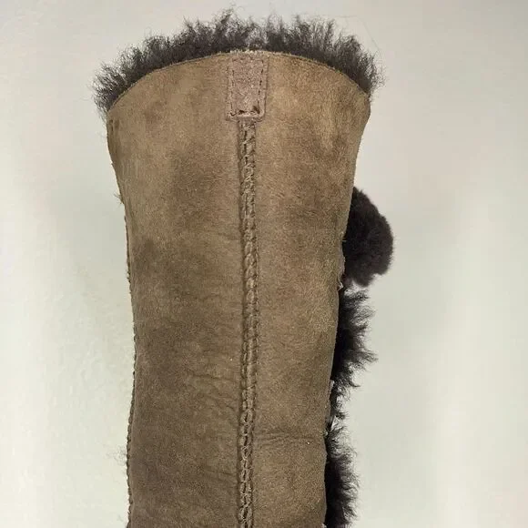 Ugg Bailey Button Triplet Brown​​​ - Picture 8 of 14